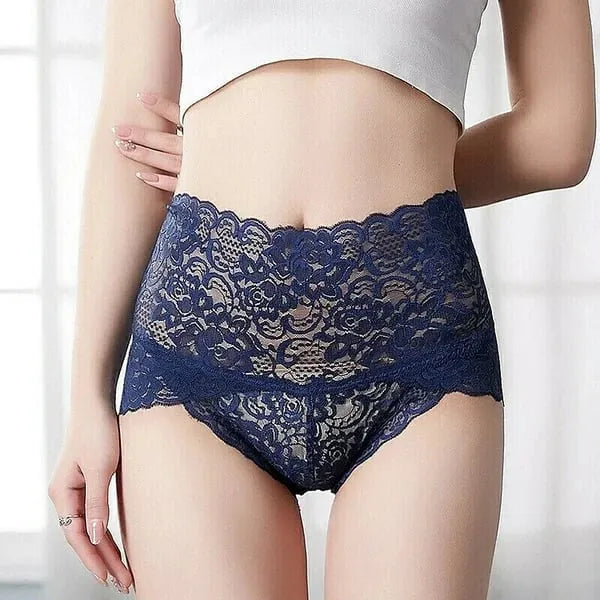 High Waist Pretty Lace Panties