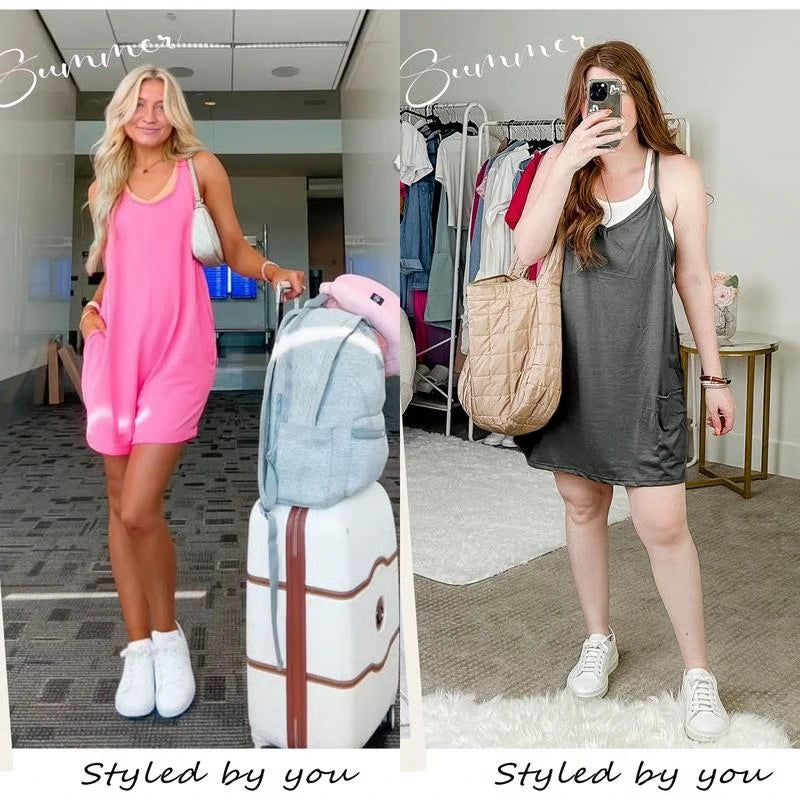 Women's Summer Sleeveless Mini Dress