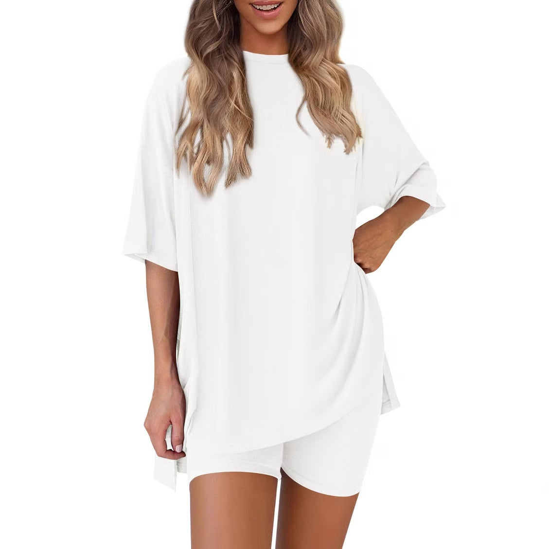 2025 Summer Casual Women's Two Piece Lounge Set