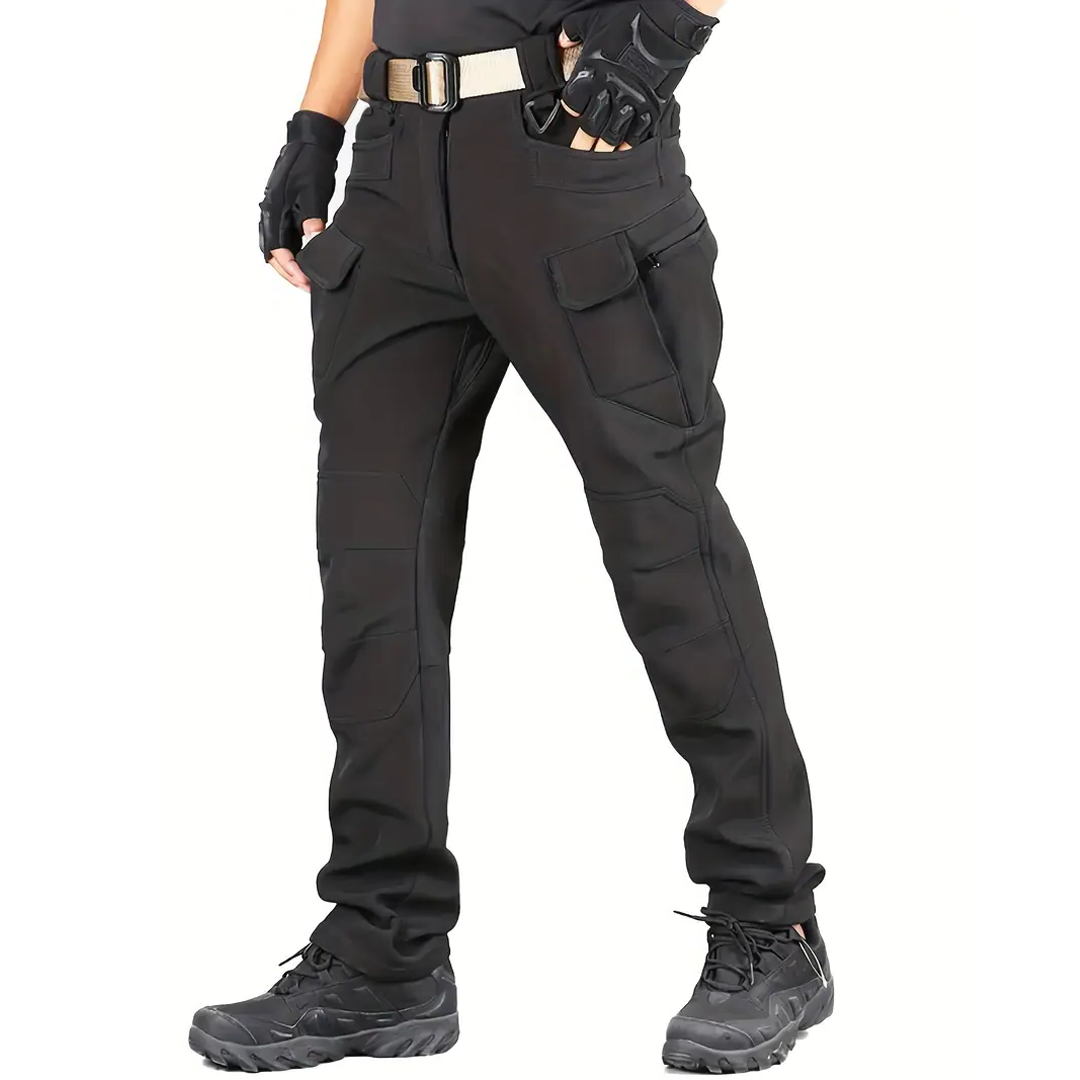 Warm Fleece-Lined Tactical Pants