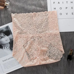 High Waist Pretty Lace Panties