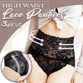 High Waist Pretty Lace Panties