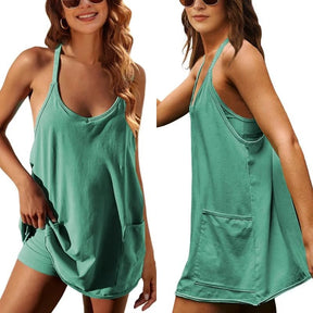 Women's Summer Sleeveless Mini Dress