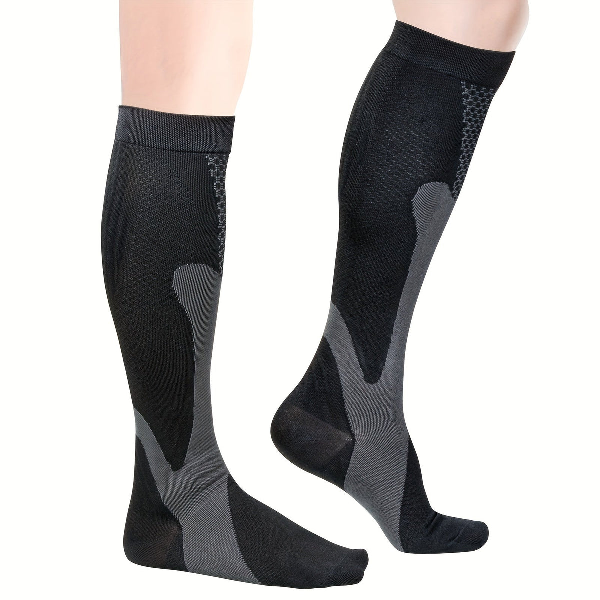 5 Pairs Compression Knee High Socks