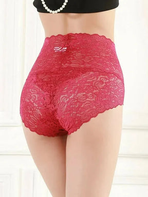 High Waist Pretty Lace Panties